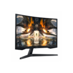 Samsung - 27" LS27AG550EMXZN Odyssey G5 Curved Gaming Monitor, VA, 165Hz, 1mc, QHD (2560x1440), HDMI+DP, Black