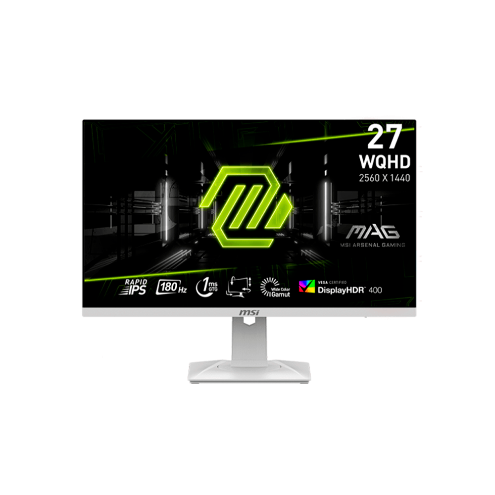 Игровой монитор MSI — 27″ MAG 274QRFW White