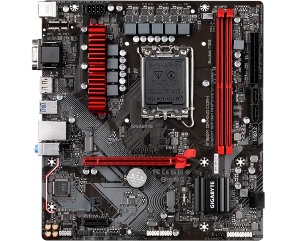 Материнская плата Gigabyte B760M GAMING DDR4 LGA1700