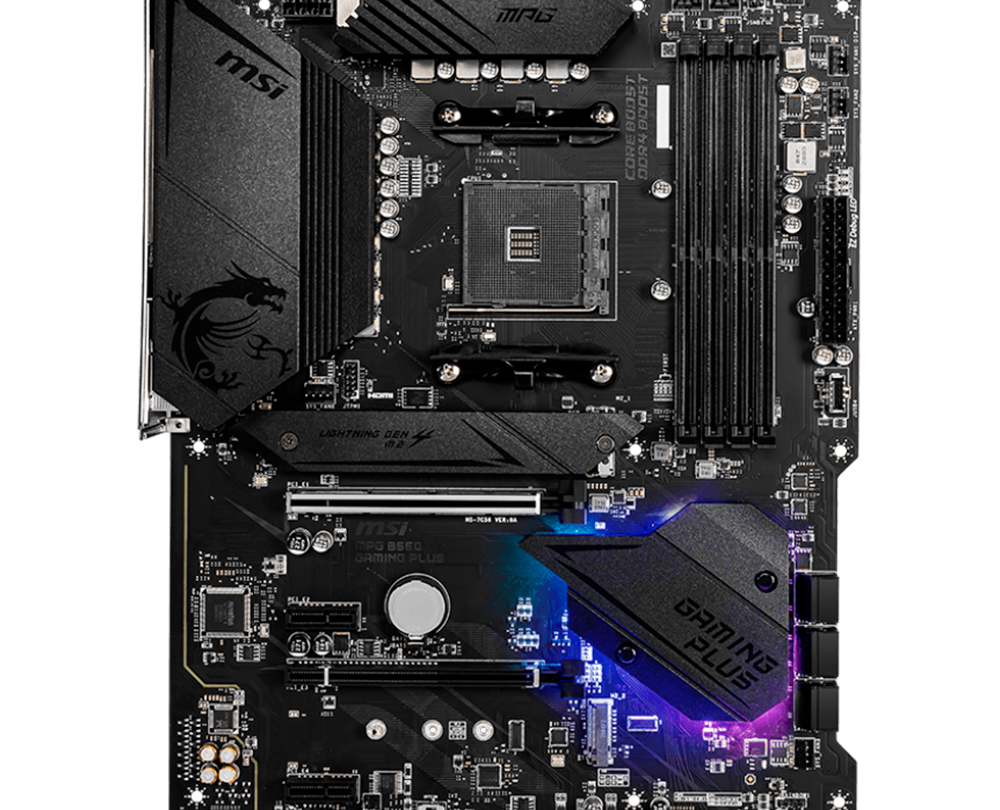 Материнская плата MSI MPG B550 GAMING PLUS DDR4 AM4