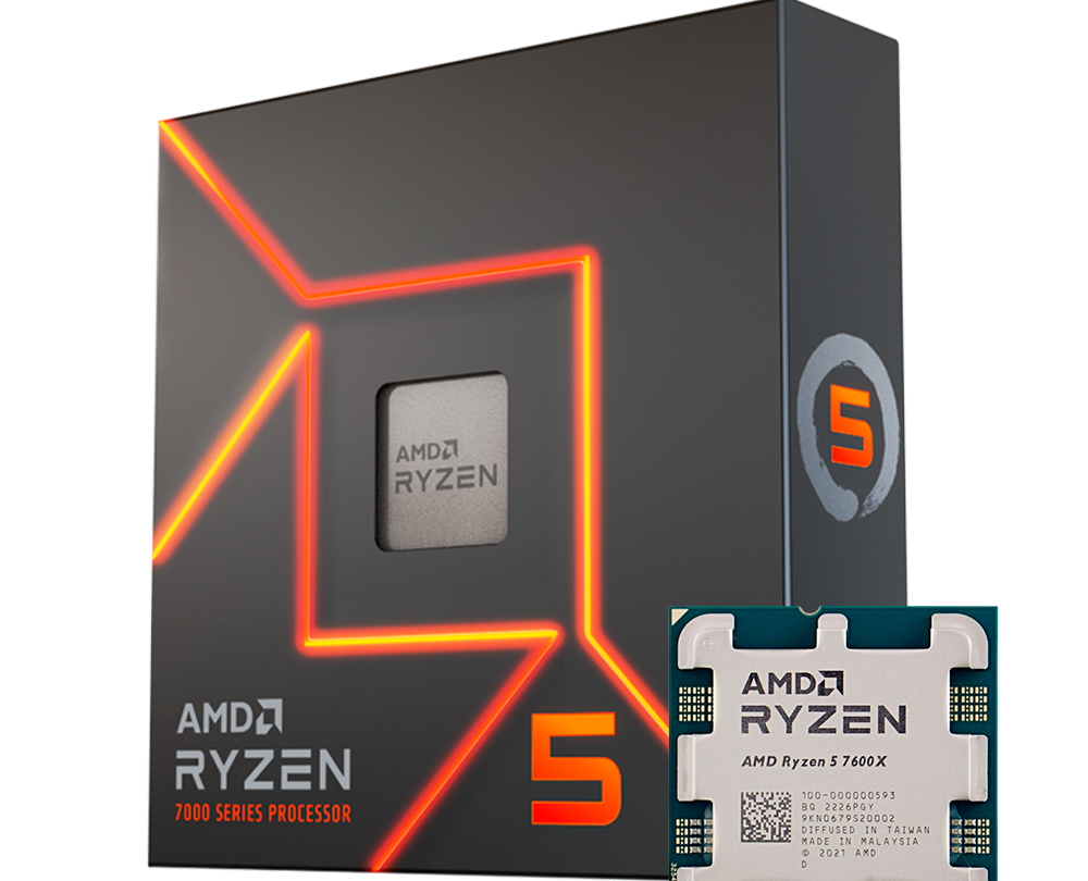 Процессор AMD Ryzen™ 5 Raphael 7600X