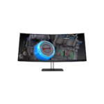 Изогнутый монитор HP - Z38c , IPS, 5mc, 60Hz, UHD (3840x2160), HDMI, DisplayPort, TypeC, Silver (Z4W65A4) 38"