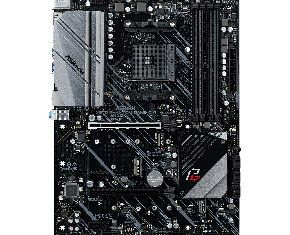 Материнская плата Asrock X570 Phantom Gaming 4 DDR4 AM4