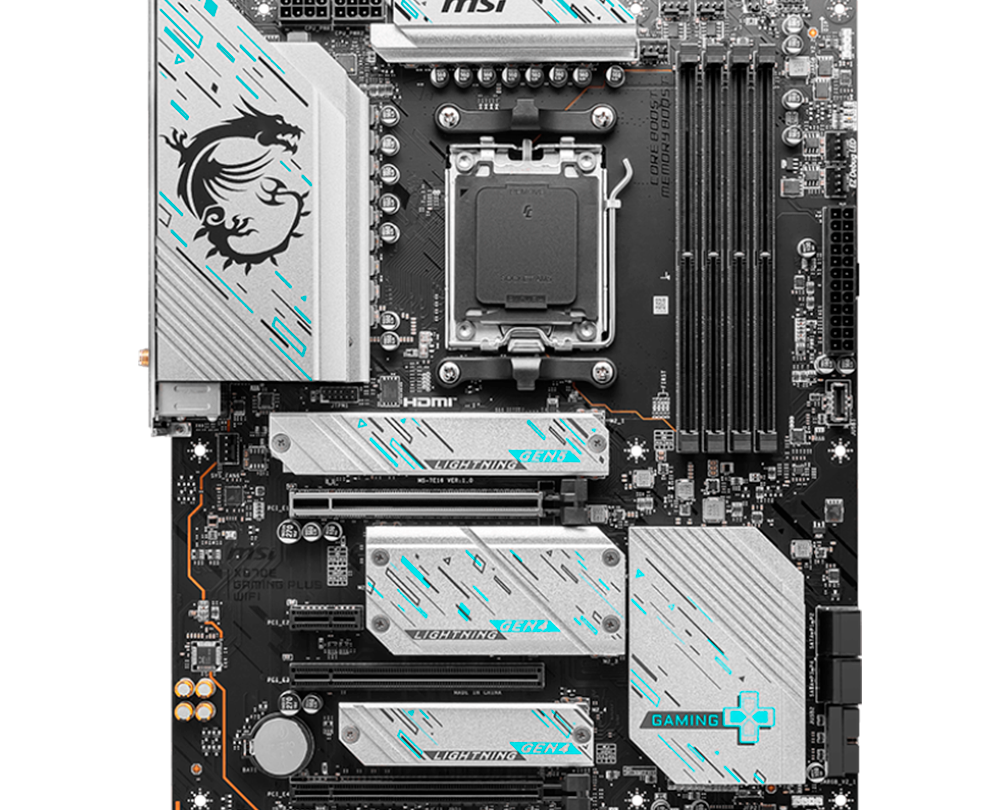 Материнская плата MSI X670E GAMING PLUS WIFI DDR5 AM5