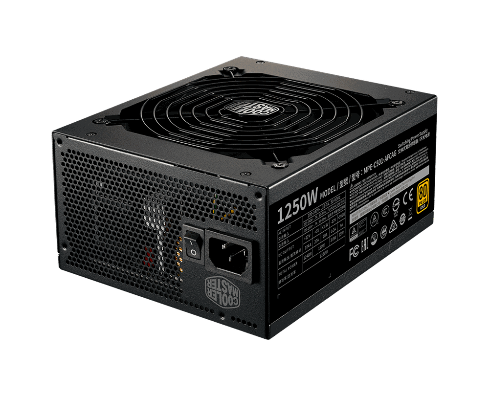 Блок питания CoolerMaster MWE Gold 1250 V2 Full Modular
