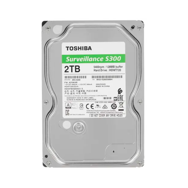 Жесткий диск Toshiba Surveillance S300 2TB (HDWT720UZSVA)