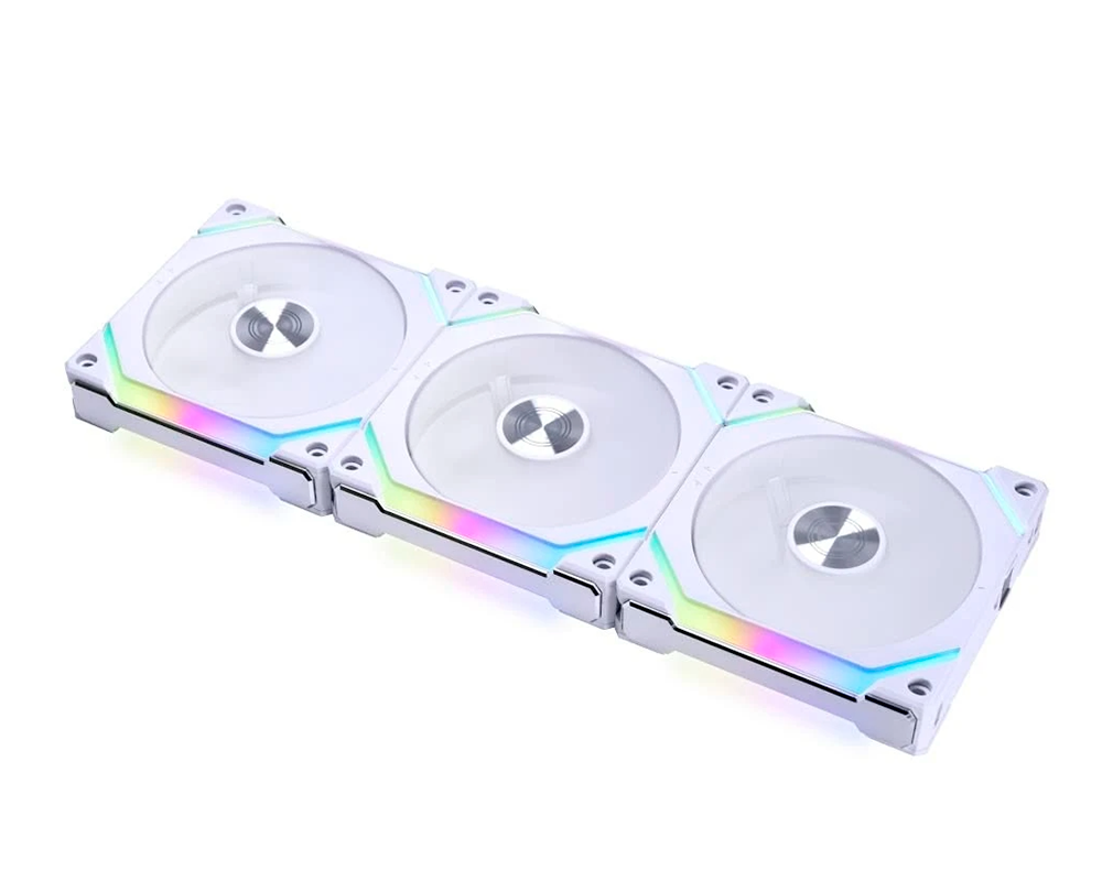 Корпусный кулер Lian Li SL120V2-3W White Cooler