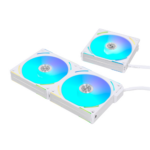 Корпусный кулер Lian Li AL120V2-3W White Cooler