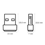 USB-Wi-Fi-адаптер Tp-Link Archer T2U Nano AC600