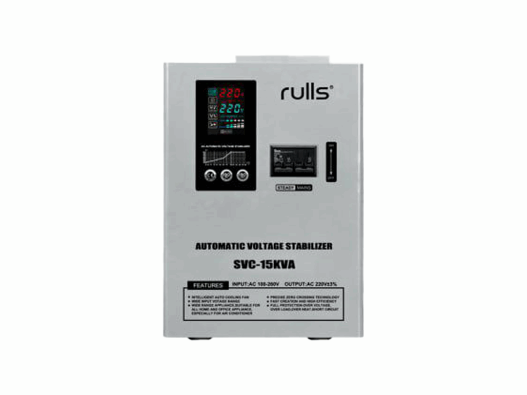 Стабилизатор напряжения настенный RULLS SVC-15KVA