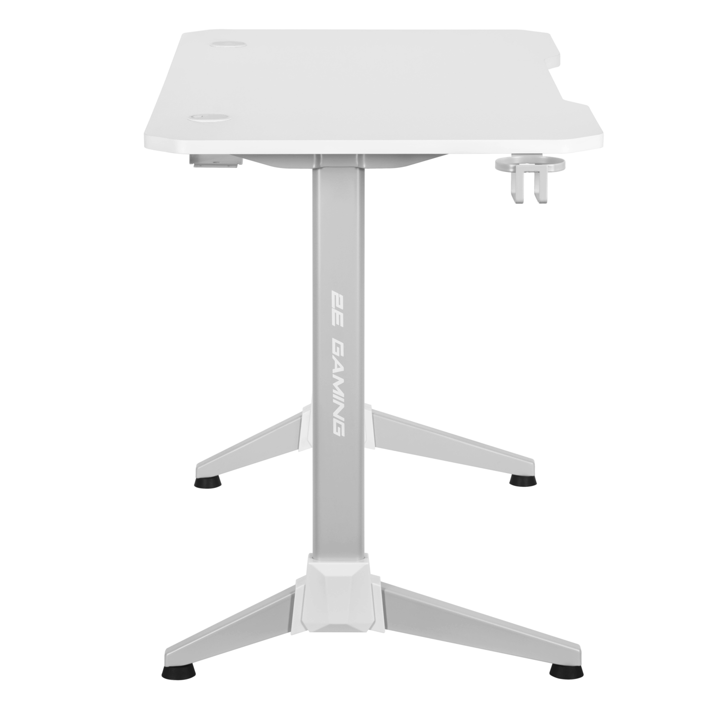 Компьютерный стол OTOROSHI white-grey