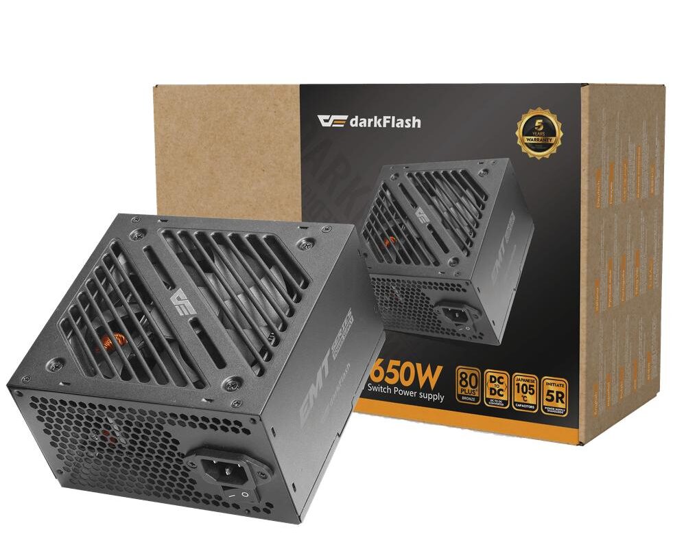 Блок питания darkFlash EMT 650 , 80 Plus Bronze