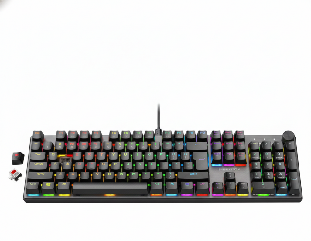 Проводная клавиатура Meetion MK009RD