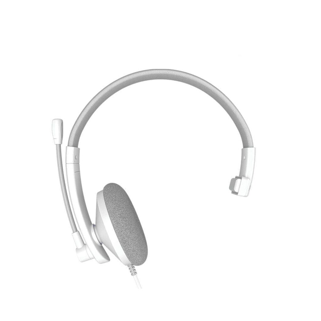 Проводные наушники Meetion HP002U White + Grey