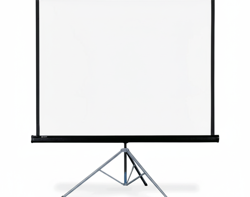 Экран для проектора на штативе 203×203 см