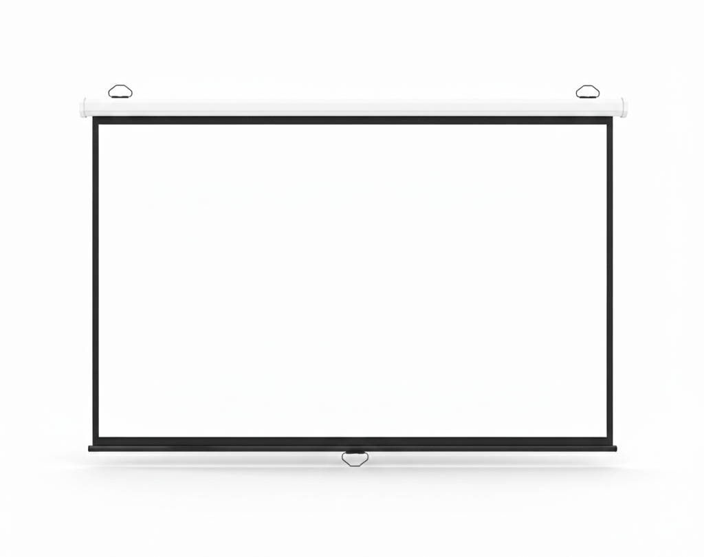 Настенный экран для проектора 320×220 см